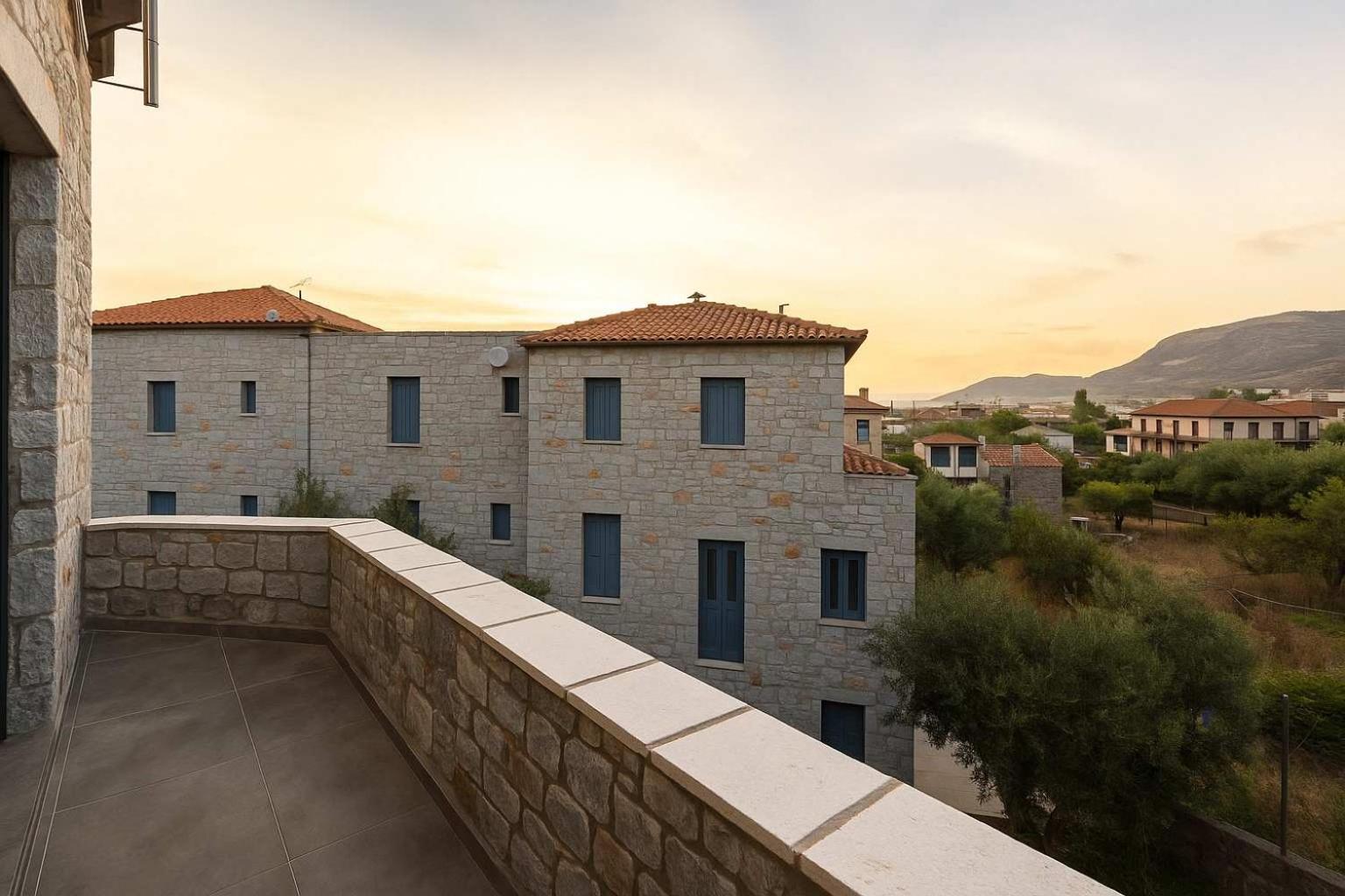 Mani Stone Built Home A Breath Away To The Sea Stoúpa Eksteriør bilde